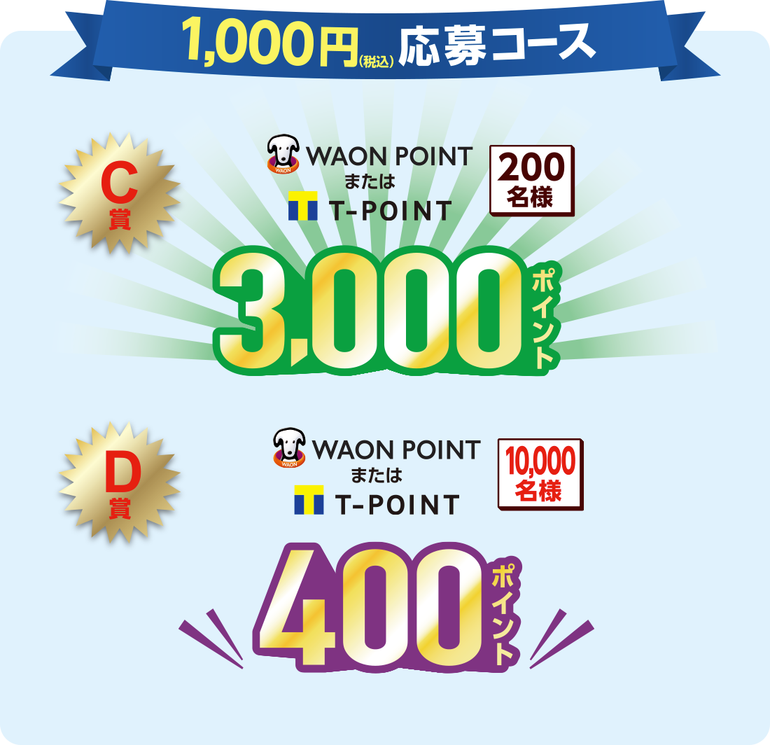 1,000円コース