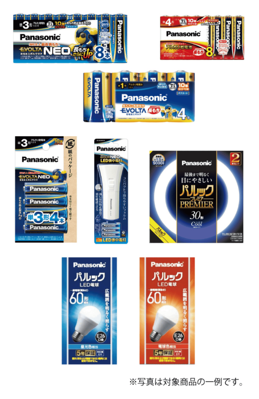 Panasonic対象商品