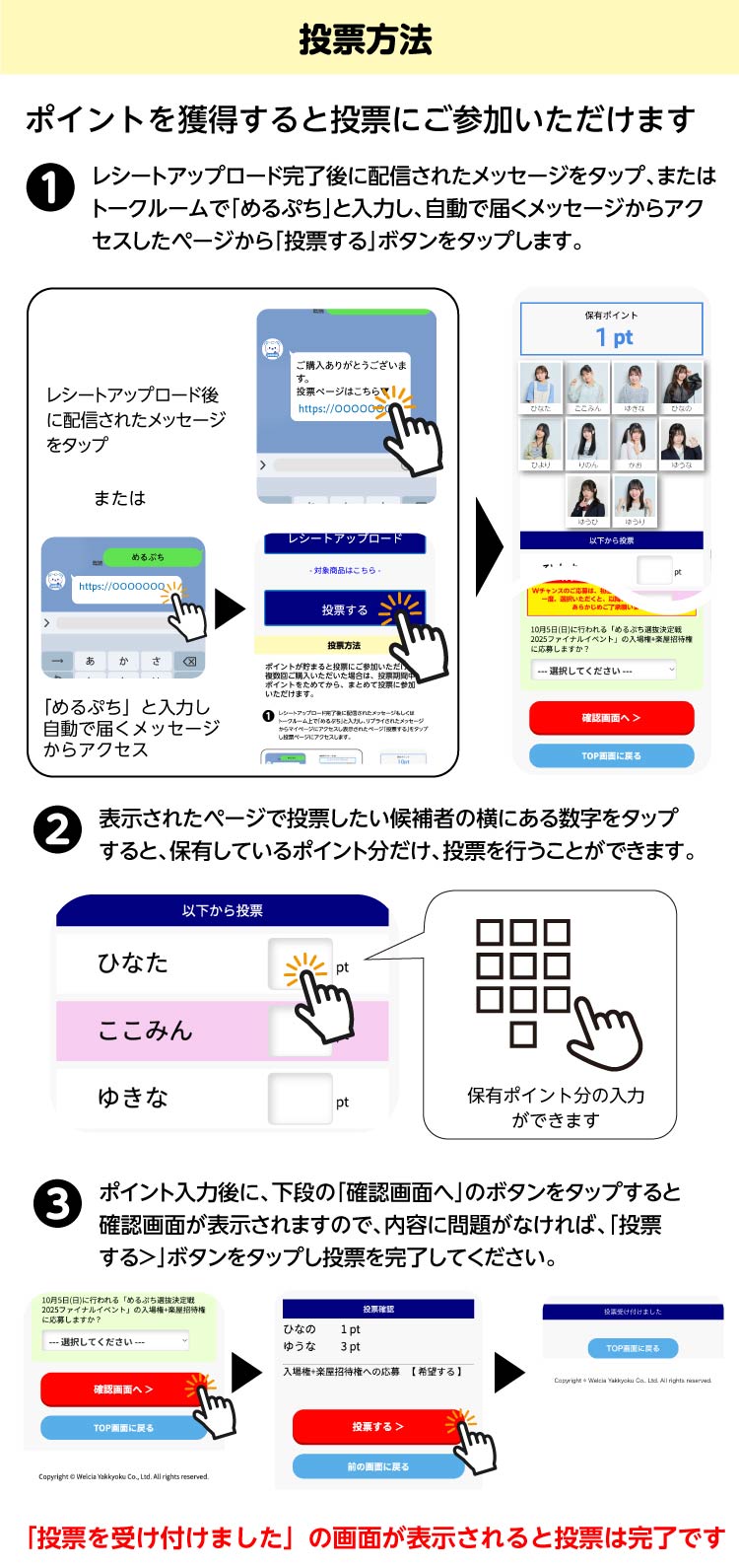 投票方法
