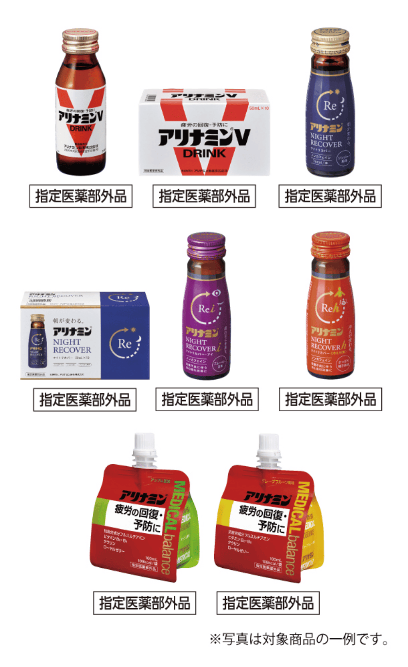 アリナミン対象商品