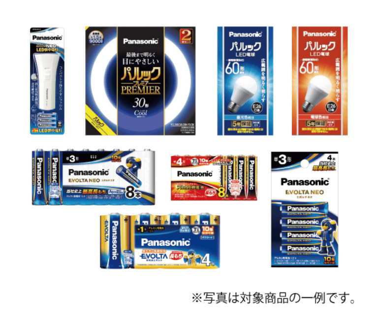 Panasonic対象商品
