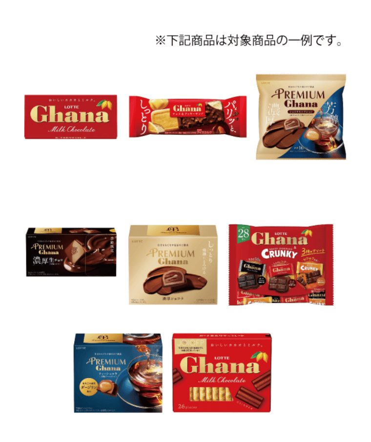 Ghana対象商品