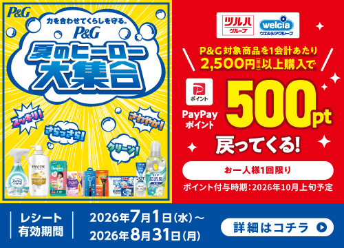 全員PayPayポイントがもらえる！【全員もらえる】PayPayポイント500ポイントプレゼントキャンペーン実施中！ 