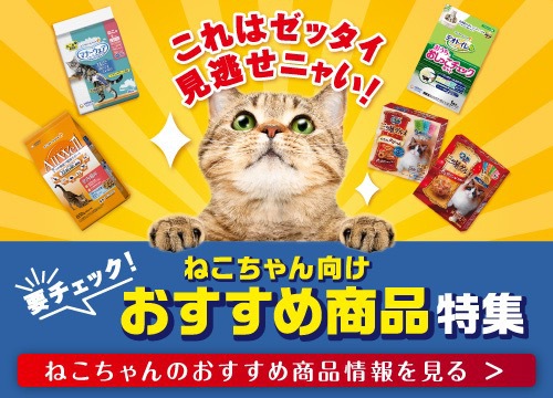 【welcia×ユニ・チャーム】ねこちゃんのおすすめ商品をご紹介！